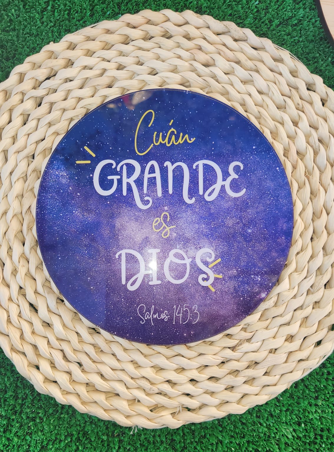 CIRCULO METACRILATO SALMOS 145:3